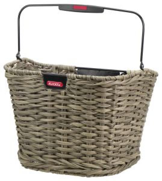 Klickfix Fahrradkorb Front Structura braun
